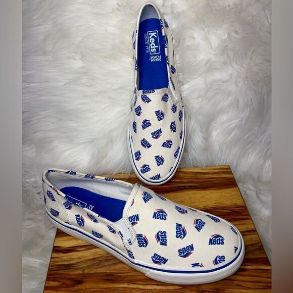 Keds Women's Double Decker Canvas Tossed Wave Sneaker Size 737.5EU - Picture 3 of 9